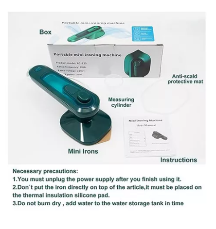 Miniatura 7 de Plancha De Vapor Para Ropa Vaporizador